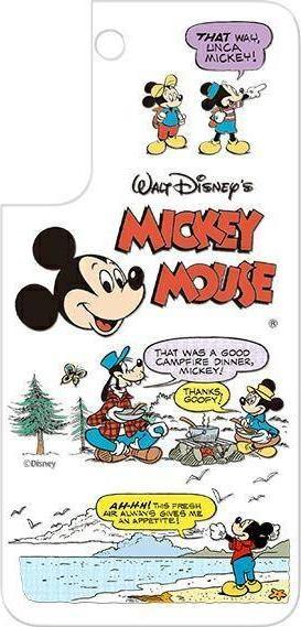 Pllakë e pasme Samsung GP-TOS906HIARW, për Galaxy S22 Plus Frame Cover, Mickey Mouse, e bardhë