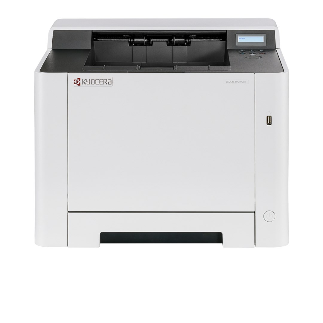 Printer lazer me ngjyra Kyocera ECOSYS PA2100cx, A4, 1200 x 1200 DPI, i bardhë