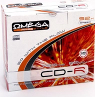 Disqe CD-R Omega 700MB, 52x, 10 copë Disqe CD-R Omega 700MB, 52x, 10 copë
