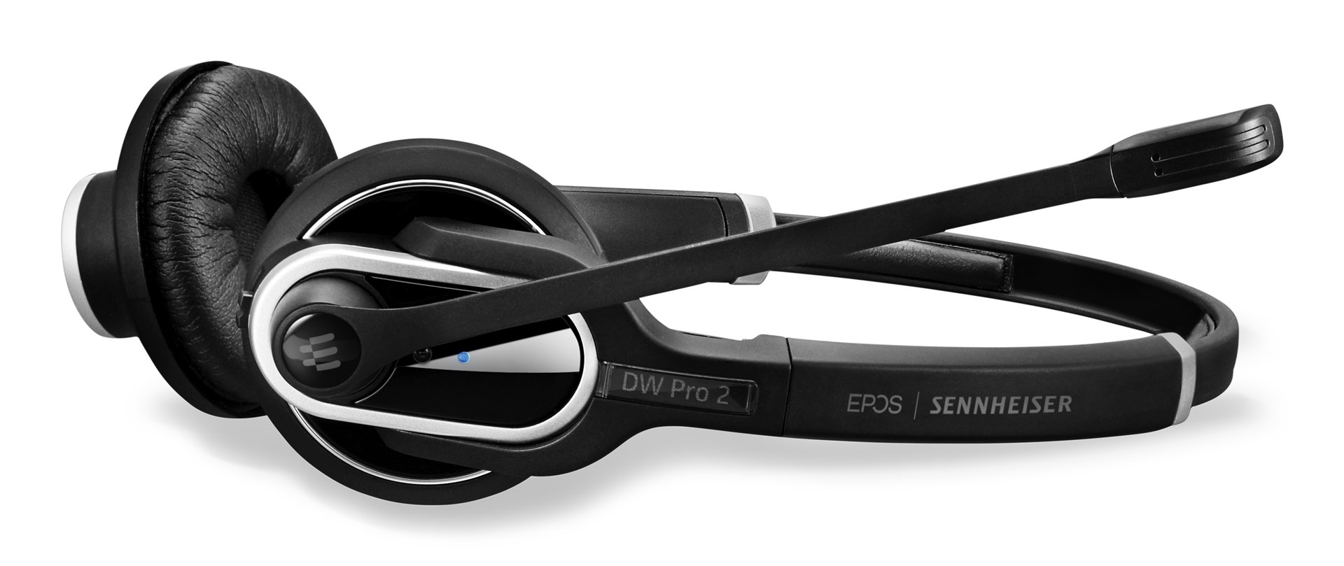 Kufje wireless EPOS | SENNHEISER IMPACT DW Pro 2 PHONE, 12 orë, të zeza/argjendtë