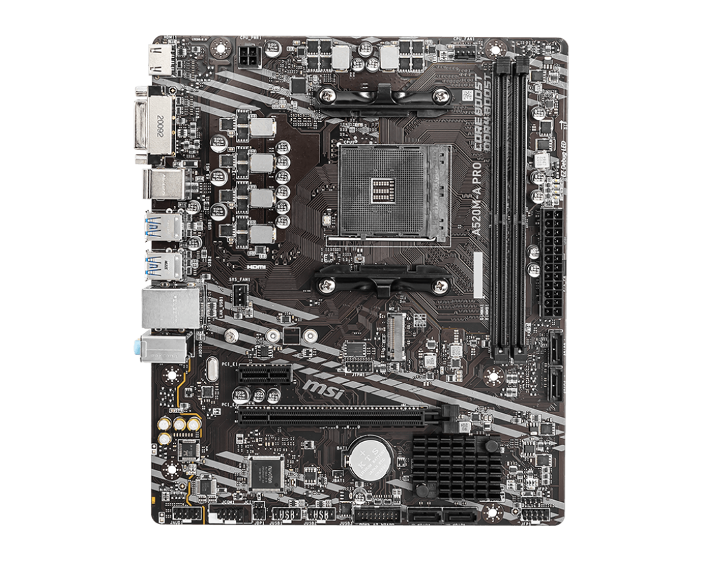 Pllakë amë MSI A520M-A PRO Socket AM4
