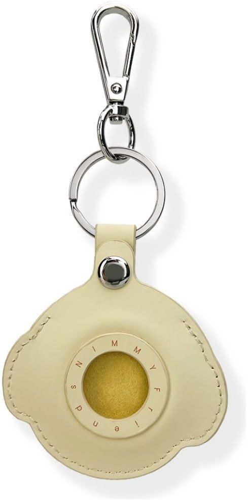 Носач Nimmy за Apple AirTag Cool Dog, метал и текстил, каки