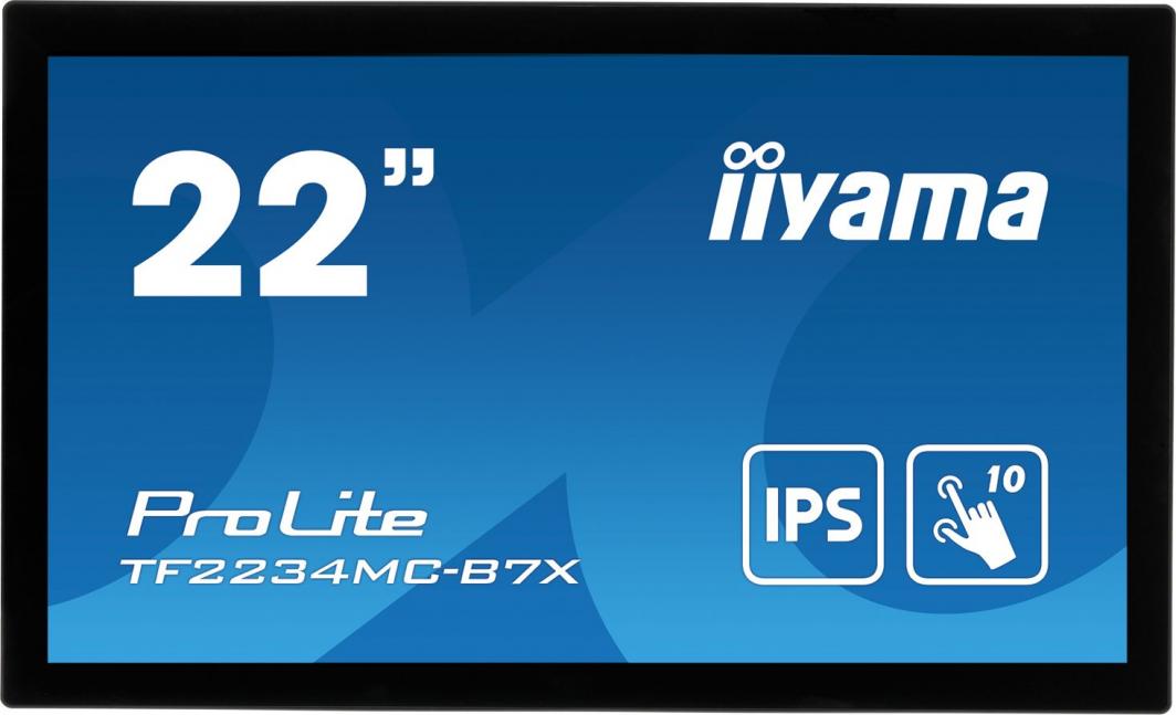 Monitor Iiyama, 21.5 ", 1920 x 1080 (FullHD), 60 Hz, IPS-ADS, i zi