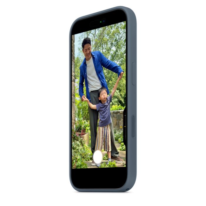 Apple iPhone 17 Silicone Case with MagSafe, Anchor Blue