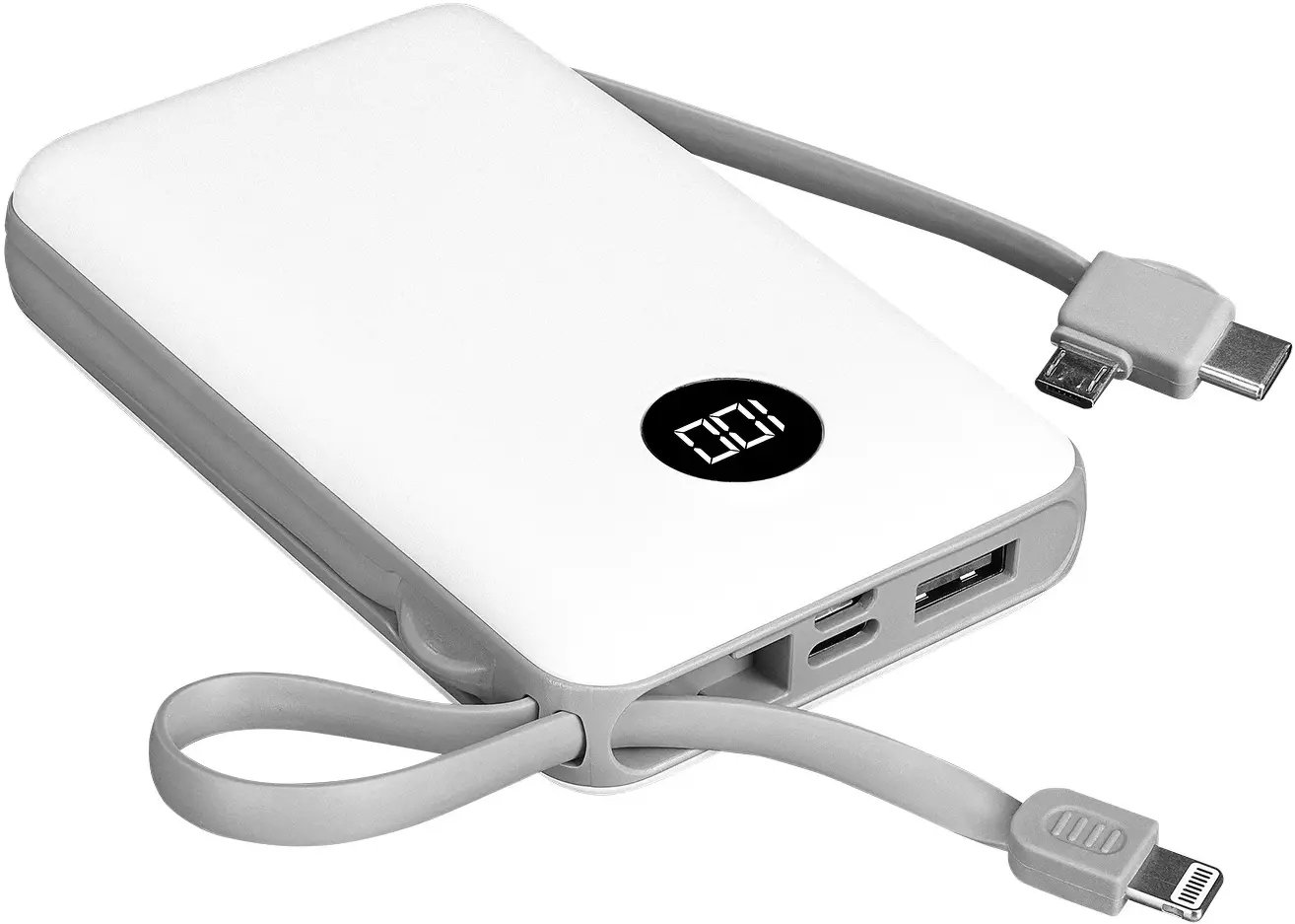 Powerbank S-Link P102, 10000mAh, 10W, i bardhë