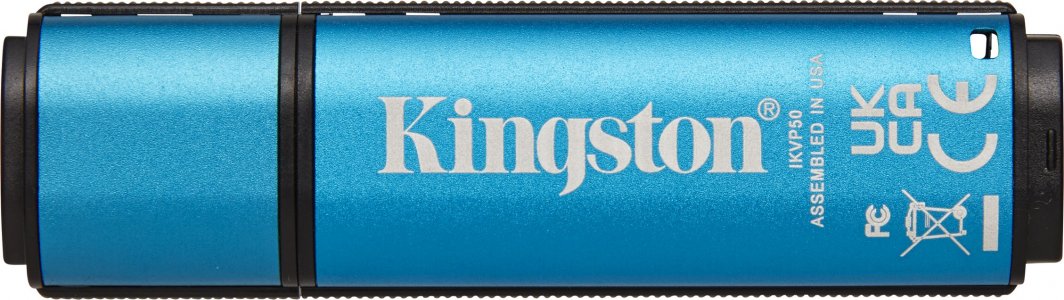 USB Kingston IronKey Privacy 50, 64 GB, i kaltër