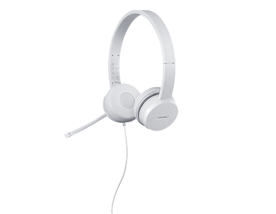 Kufje Lenovo GXD1E71385, 1.8 m, me kabllo, të hirta