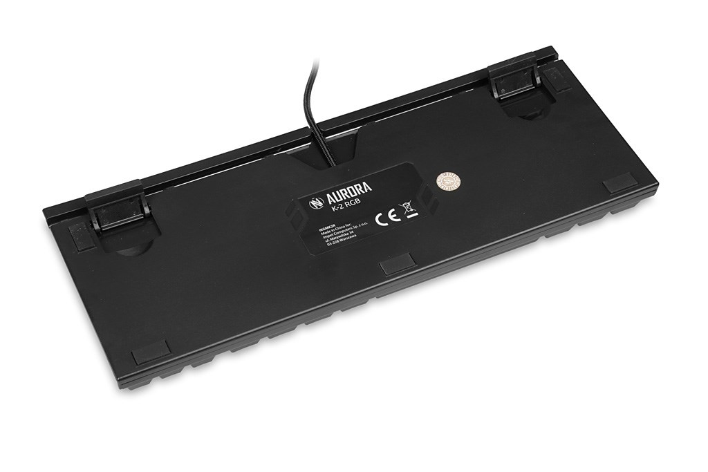Tastierë iBOX Aurora K-2R, Blue Switch, RGB, e zezë