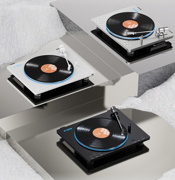 Gramafon FiiO TT13, Bluetooth, phono preamp i integruar, i zi