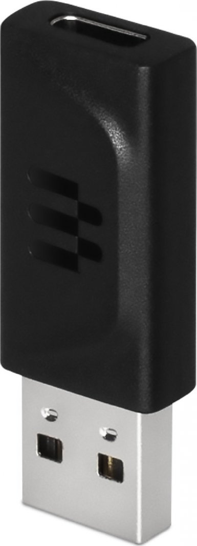 Adapter USB EPOS USB C në USB A, alumin, 3A, i zi