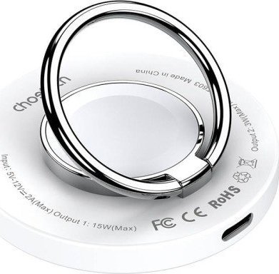 Karikues wireless Choetech T603-F, 2 në 1, MagSafe, 15W, i bardhë