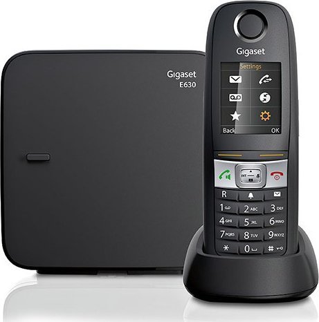 Telefon pa tel Gigaset E630, Analog DECT, ekran 1.8", i zi