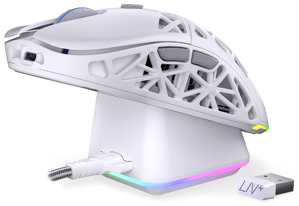 Maus pa tela Endorfy LIV Plus (EY6A017), i bardhë