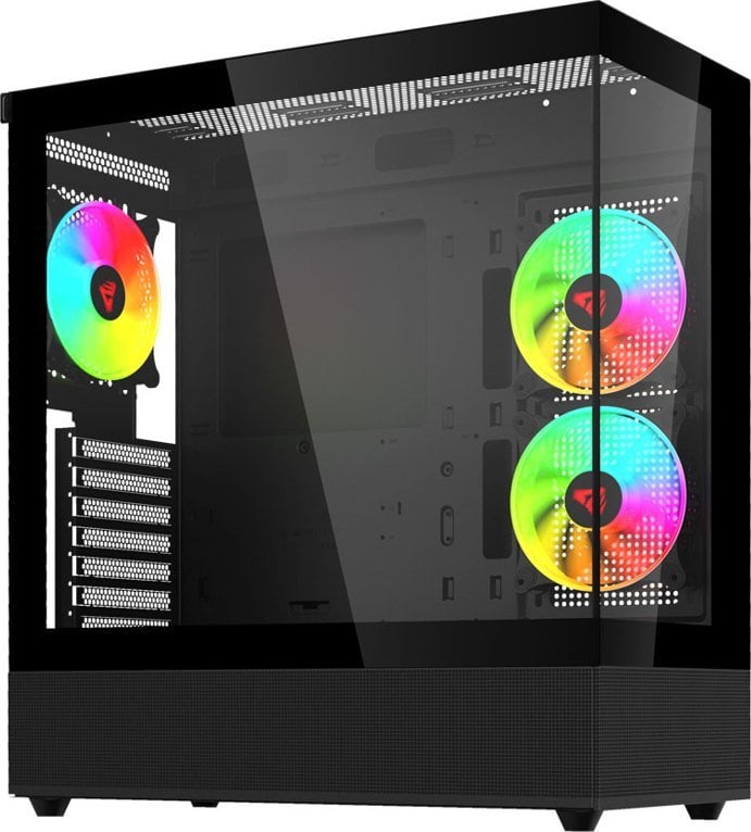 Kasë Savio Sigma X1 ARGB, e zezë, Midi Tower