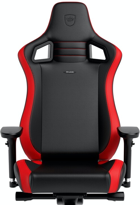 Столица noblechairs EPIC Compact, црна / црвена