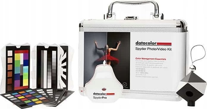 Set kalibrimi ngjyrash Datacolor Spyder Photo Video Kit, për foto dhe video, i zi