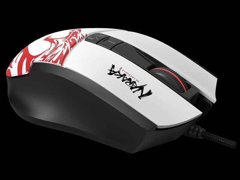 Maus gaming A4Tech Bloody L65 Max Naraka, 6 butona, optik, i zi