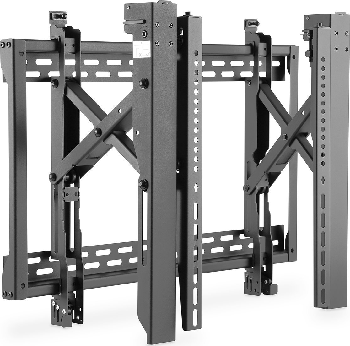 Mbajtëse muri për monitor Digitus Pop-Out, 45-70", deri 70kg, e zezë