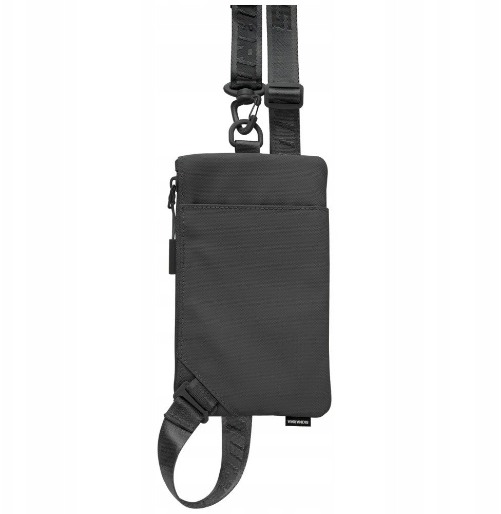 Çantë dorë Skinarma Juno, madhësi e vogël, ngjyrë charcoal