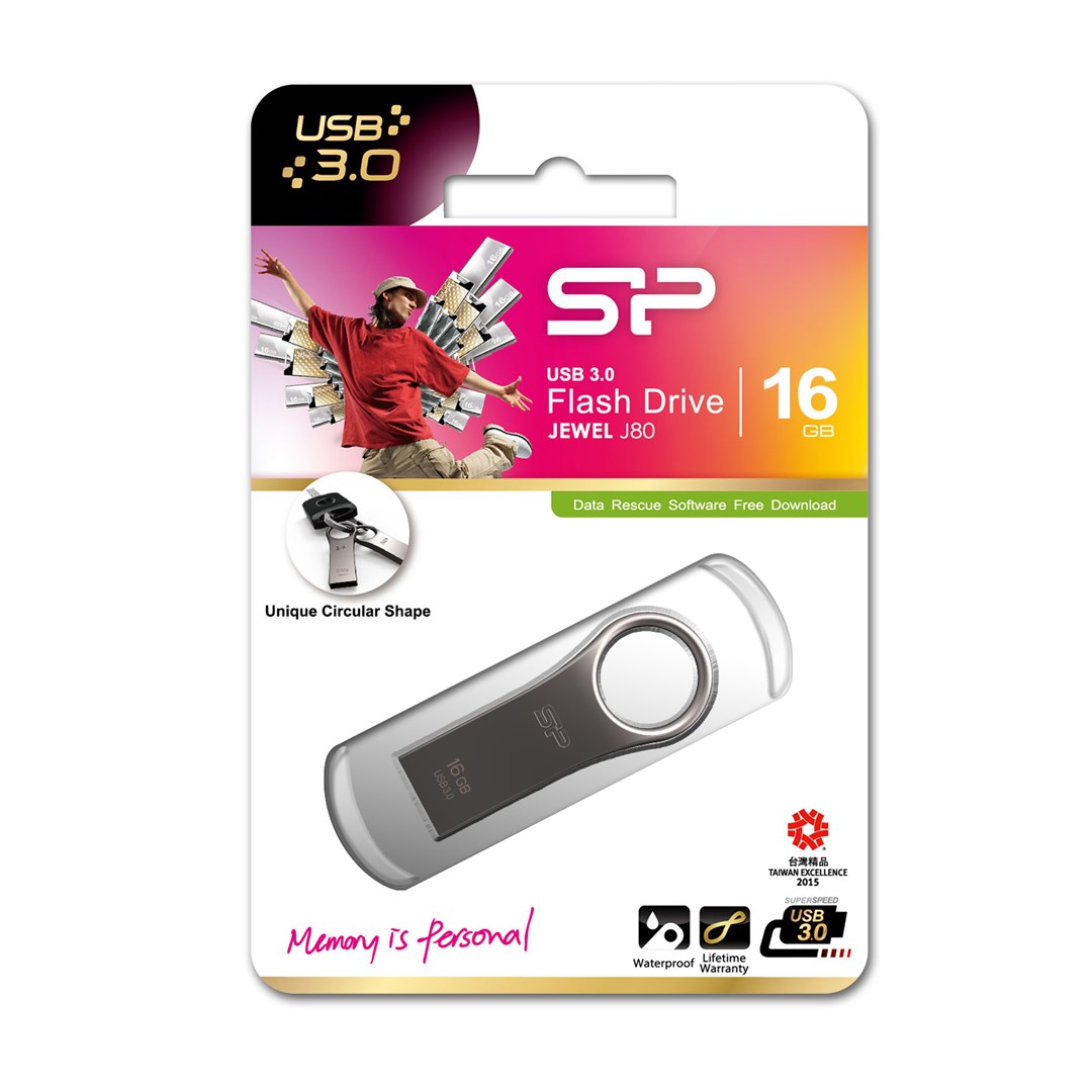 USB Silicon Power Jewel J80, 16 GB, USB Type-A