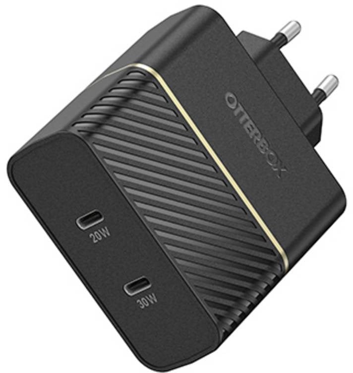Karikues muror OtterBox EU 50W, 2x USB C USB PD, i zi
