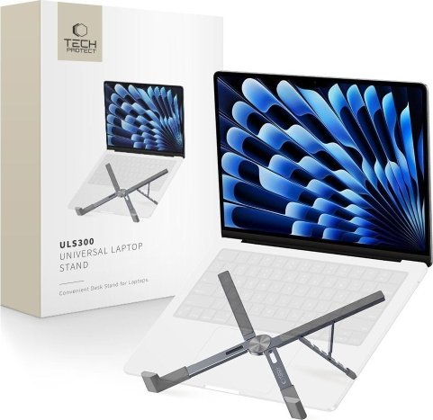 Држач за лаптоп Tech-Protect ULS300, универзален, до 16\", сив