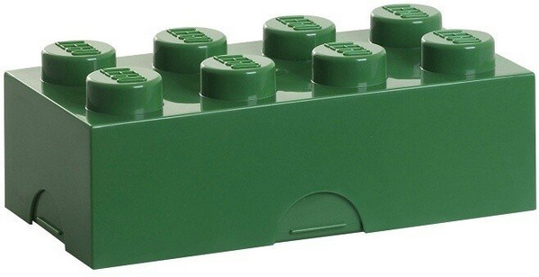Kuti ushqimi LEGO, e gjelbër