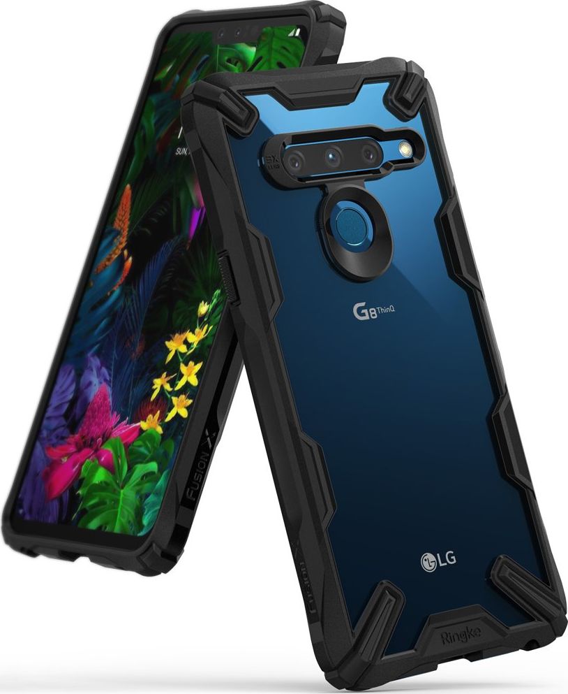 Mbrojtëse Ringke Fusion X, për LG G8 ThinQ, e zezë