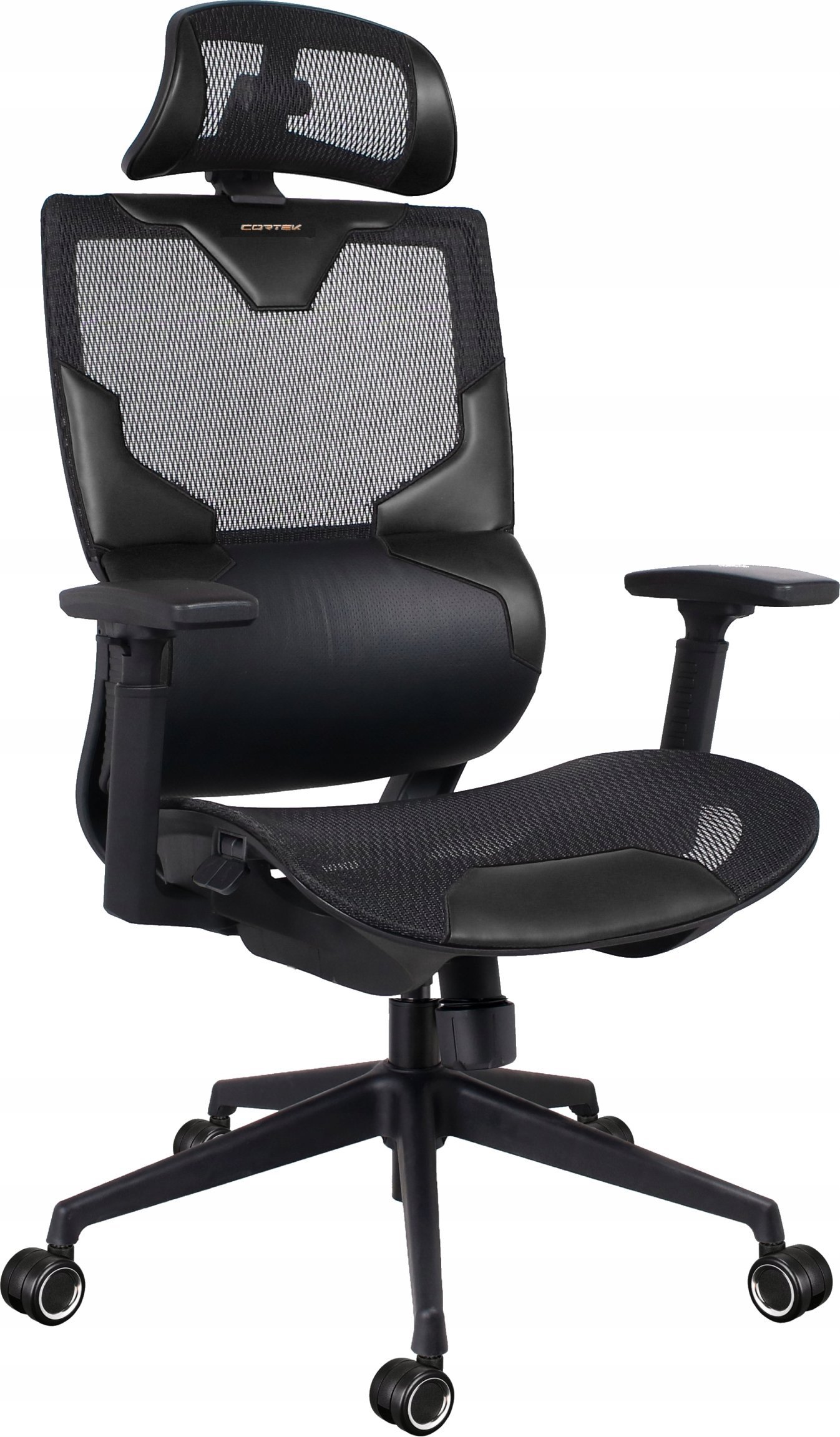 Karrige zyre dhe gaming CORTEK VISION, rrjetë ergonomike, e zezë