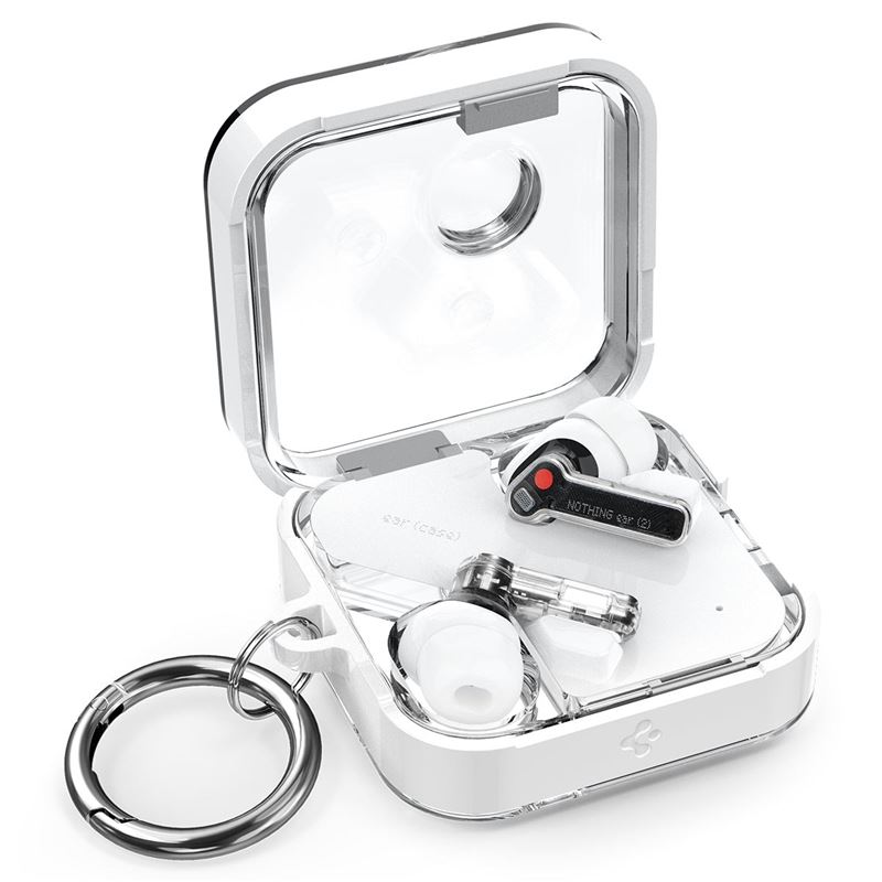 Mbrojtëse për kufje Nothing Ear (2) Spigen Ultra Hybrid, e bardhë