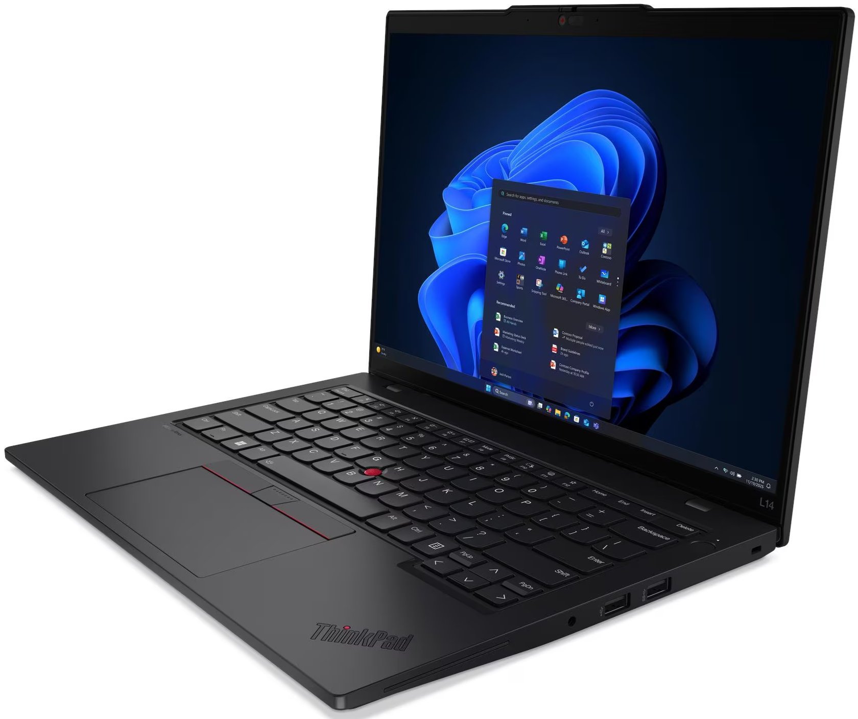 Pjesë këmbimi Lenovo ThinkPad L14 Gen 6 AMD, për notebook, e zezë