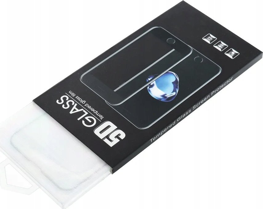 Xham mbrojtës 5D Full Glue për Honor 90, tempered glass, i zi