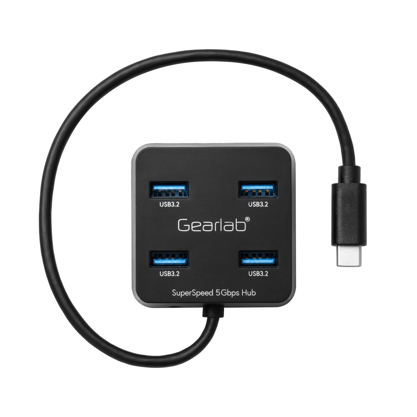 Hub USB Gearlab GLB2354024, 4 porta, USB 3.2 Gen 1 Type C, i zi