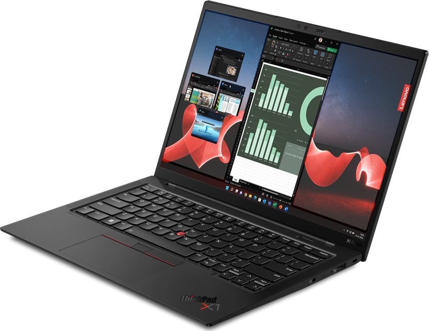 Laptop Lenovo ThinkPad X1 Carbon, 14", Intel Core i7 1355U, 16 GB RAM, 512 GB SSD, i zi