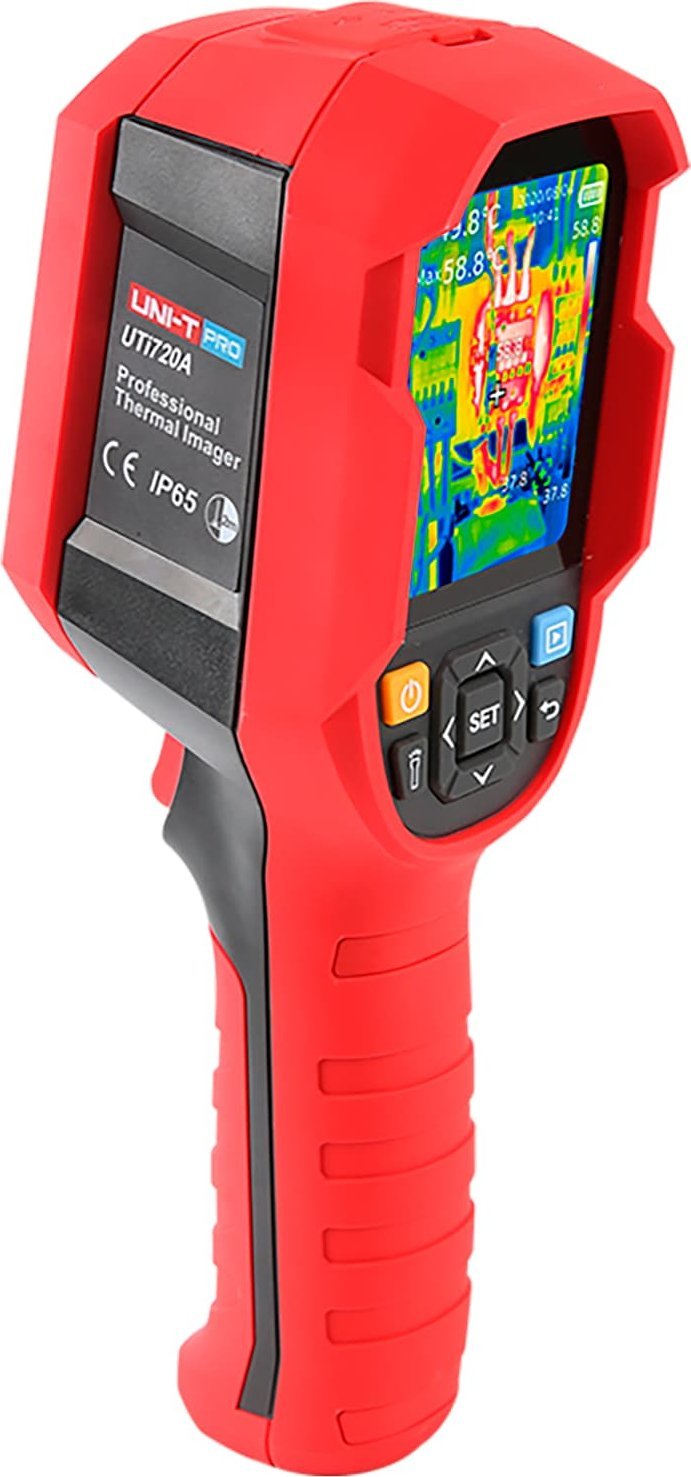 Термална камера Uni T UTi720A, 256x192 px, опсег на мерење -20°C до 400°C, црна