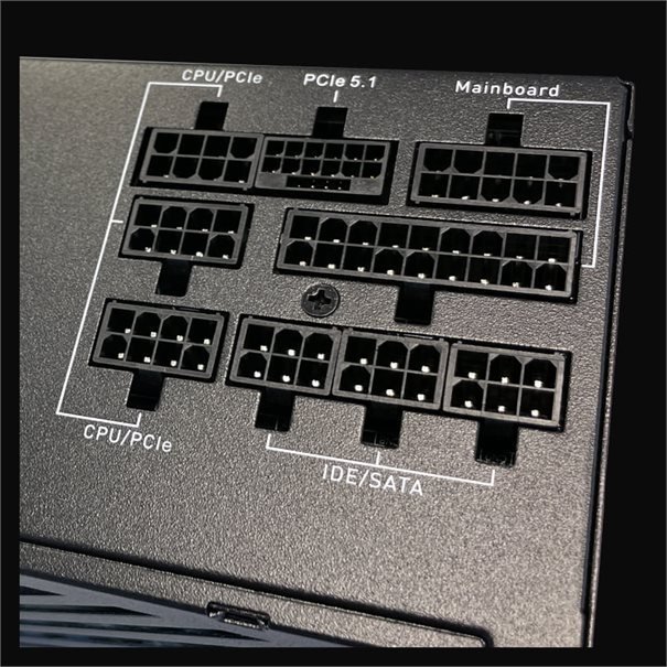 Напојување LC-Power Integrator Pro Series LC6850G-SI V3.1, 850W, 80+ Gold, ATX 3.1