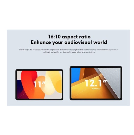 Таблет Xiaomi POCO Pad, 12.1\", 256GB, сив