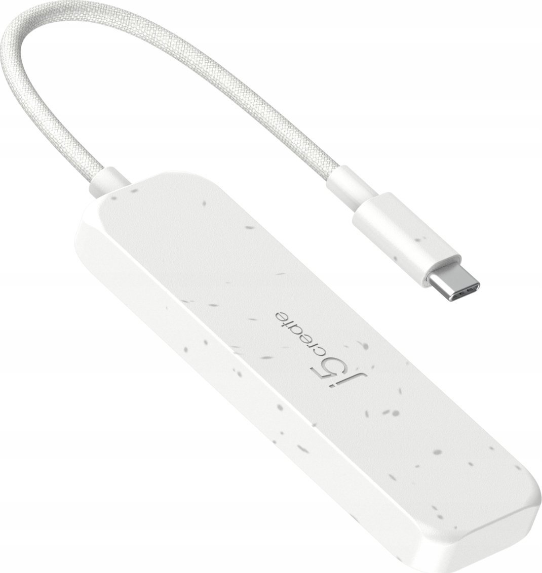 Hub USB C J5create JCD394, 4 porta USB A Gen 2, 10 Gbps, gri