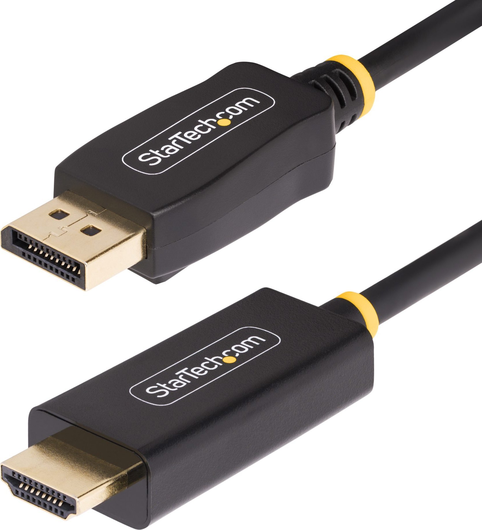 Kabllo StarTech.com DisplayPort në HDMI, 3m, 4K 60Hz HDR, e zezë
