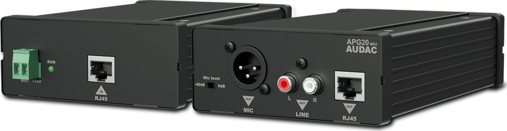 Aksesor audio Audac APG20mk2, profesional, i zi