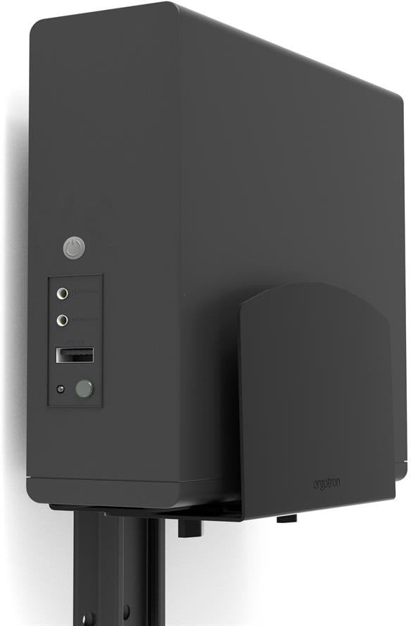 Mbajtëse murale për PC Ergotron 98723292, me krah montimi, e zezë