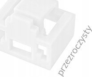 Bllokues porte RJ45 ALANTEC WT-BGK, set 24 copë, transparent