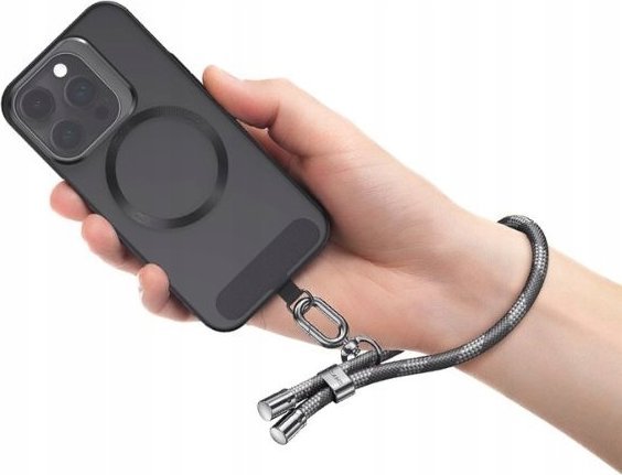 Rrip dore telefoni Usams US ZB317, universal, 34cm, gri e errët