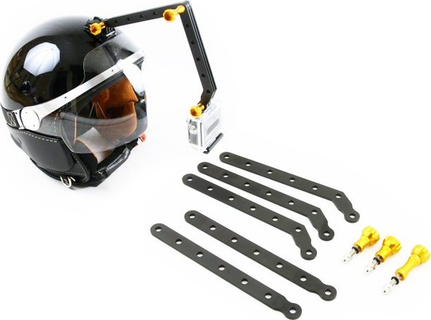 Држач XREC Ramie Boom Faceview за GoPro, прилагодлив 18–31 cm, црн