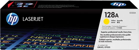 Toner HP 128A CE322A, yellow, origjinal