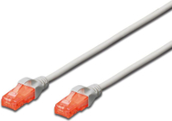 Kabllo patchcord Digitus RJ45 - RJ45, Cat.6, U/UTP, 10m, e hirtë