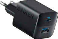 Ngarkues muri Anker 323, 33W, 1x USB C 1x USB A, i bardhë