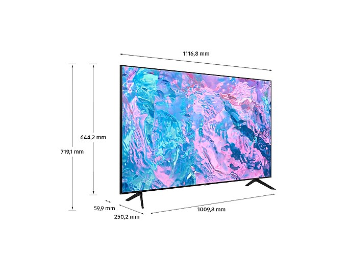 Televizor Samsung UE50CU7192U Smart, 50" (127 cm), UHD, i zi
