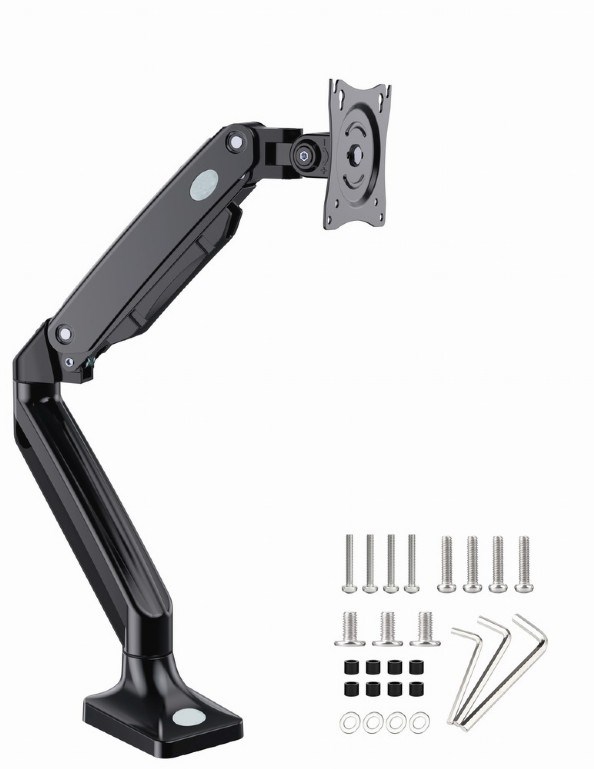 Mbajtëse monitori Gembird MA-DA1-03, 17-35", e zezë