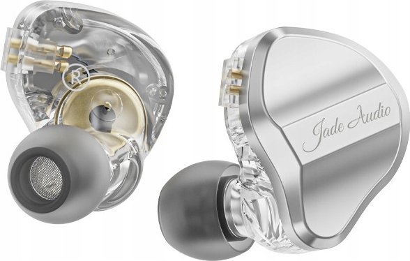 Kufje in ear FiiO JadeAudio JD1, HiFi, me mikrofon, argjendi
